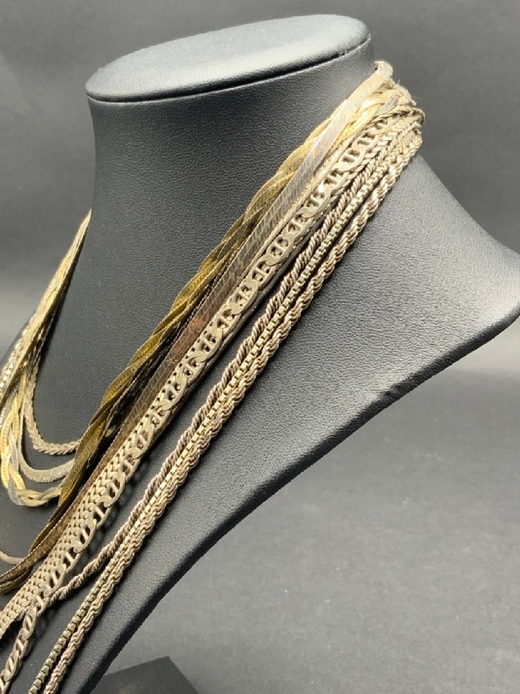 Compiled Sterling Silver Necklaces - 3