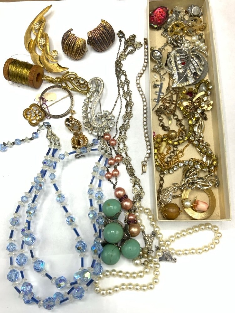 Vintage Costume Jewelry Lot w/ Givenchy Earrings (1 of 3)