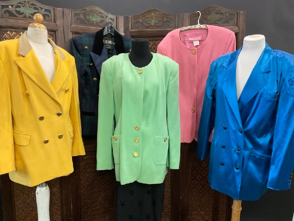 Estate Gropuing of Vintage Escada Blazers and Skirts (1 of 20)