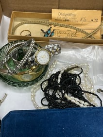 Compiled Costume Jewelry Grouping FIRST PHOTO MISSING- REDO