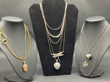 Compiled Sterling Silver Necklaces