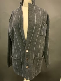 Vintage Ralph Lauren Pin Stripe Sweater Blazer