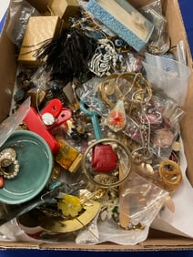 Costume Jewelry Tray Lot