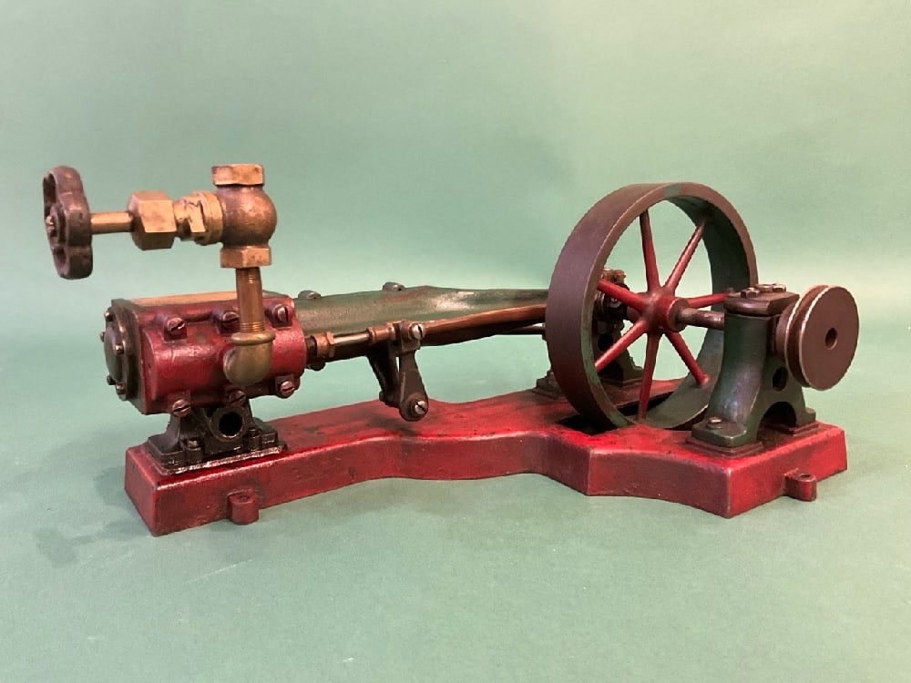 Antique 1/4 HP Sipp Steam Engine (1 of 4)