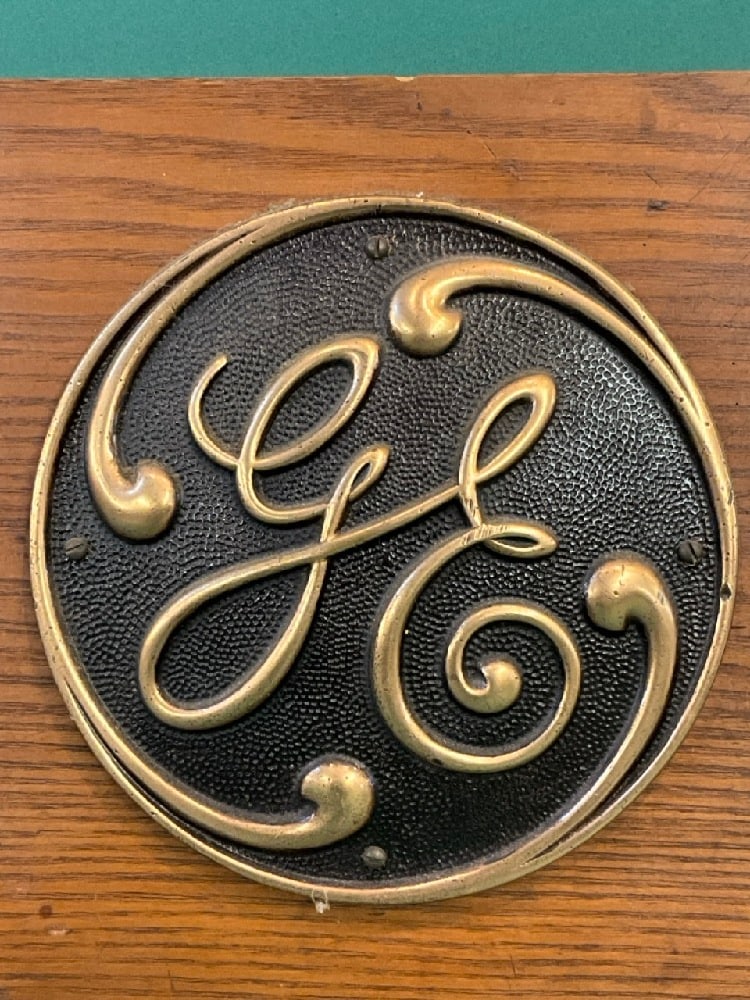 Brass General Electric Plaques - 3