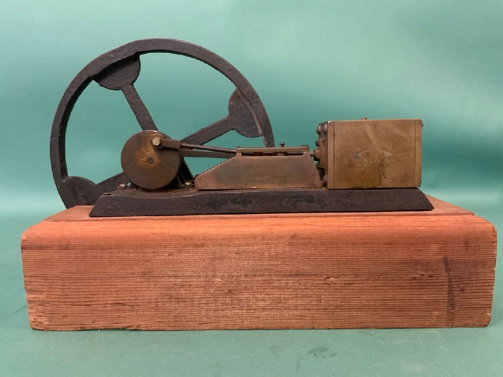 Small Antique Steam Mill Engine - 5