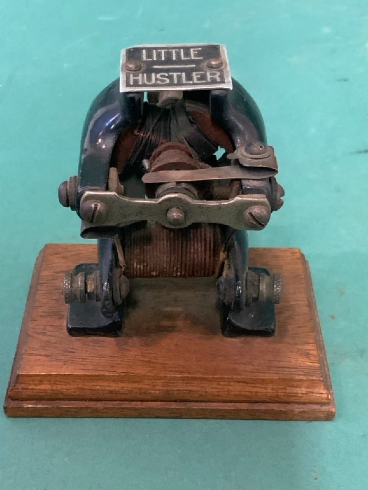 Knapp Little Hustler Toy Motor: Knapp Little Hustler Toy Motor.Dimensions:3 1/2” L x 2 1/2” x 3 1/2” H Inv. 71
