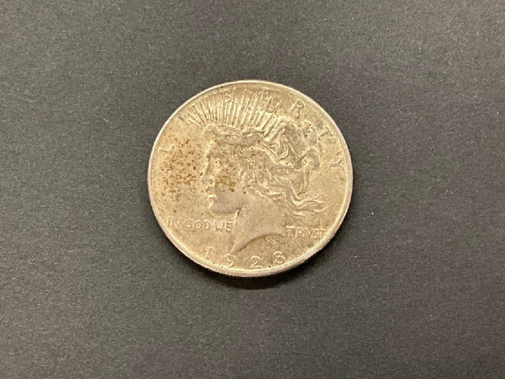 1928 S Silver Peace Dollar (1 of 3)