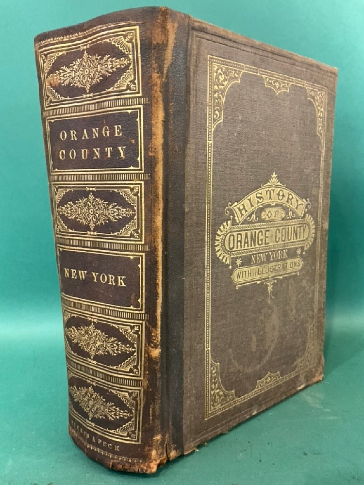 History of Orange County - 1881 Everts & Peck: History of Orange County - 1881 Everts & PeckDimensions: 3 1/4” x 8” x 11”