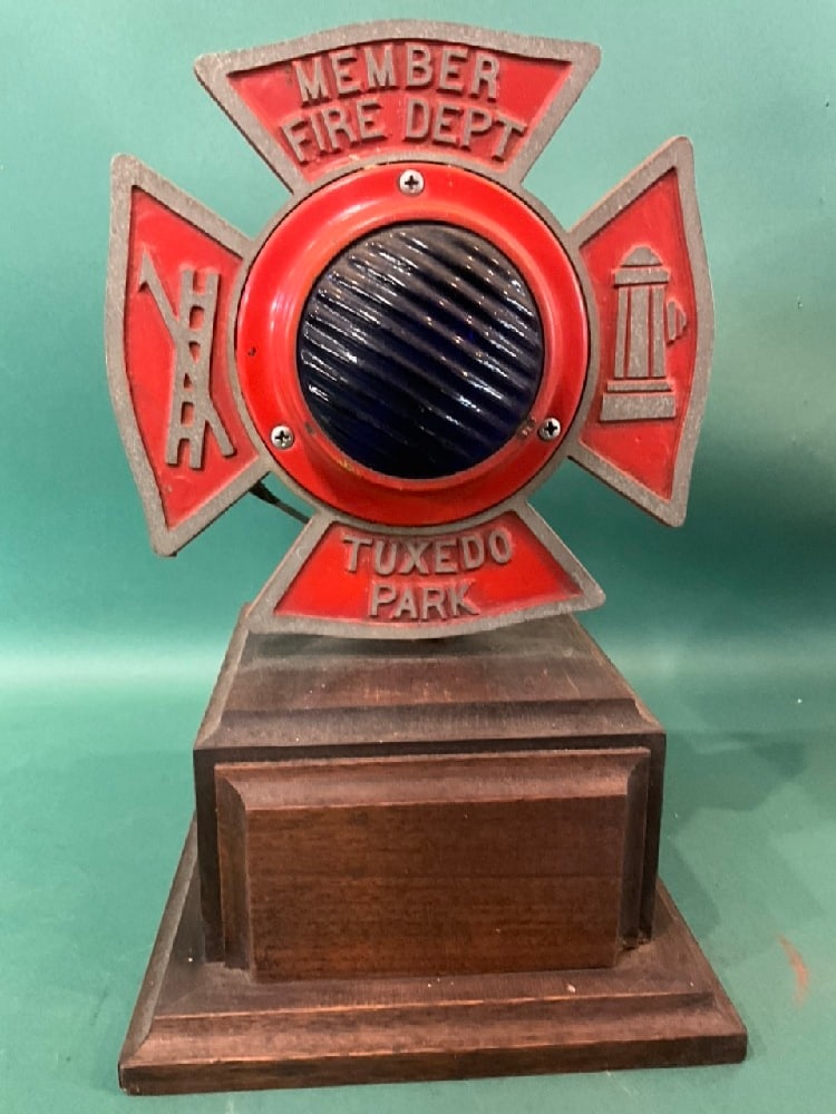 Vintage Tuxedo Park Fire Dept. Maltese Cross: Vintage Tuxedo Park Fire Dept. Maltese Cross.Dimensions: 11” x 7” x 8”