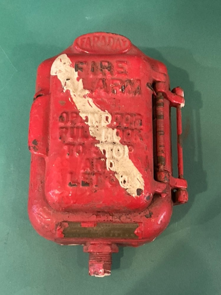 Faraday Cast Iron Fire Alarm Pull Station (1 of 5)