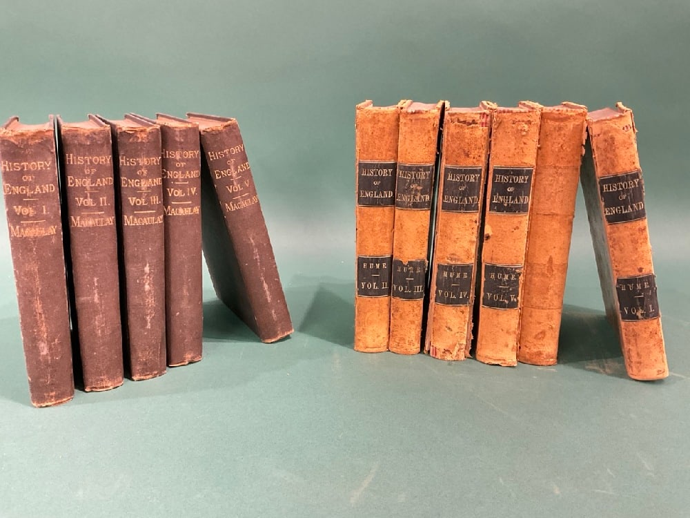 History of England Vols I - V 1878 Harper Bros. & 1884 H of E Vols I - V Thomas Macaulay (1 of 7)