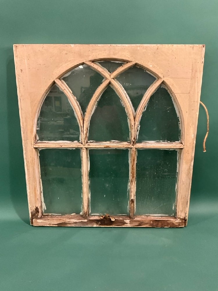 White Painted Arched Window (1 of 5)