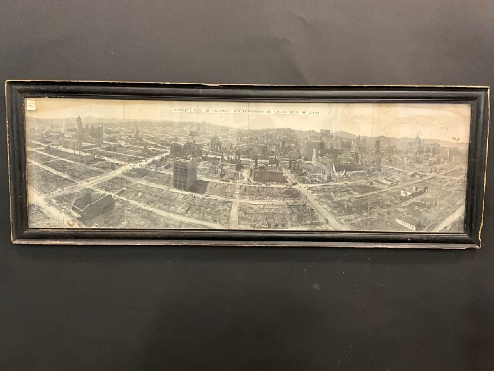 Panoramic Image, Complete View of Fire-Swept San Francisco’s Six Square Miles of Ruins - April 18, (1 of 10)