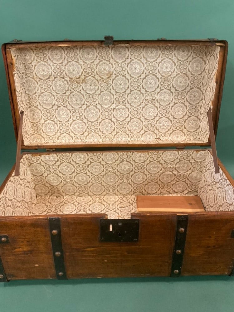 Antique Wagon Trunk - 2