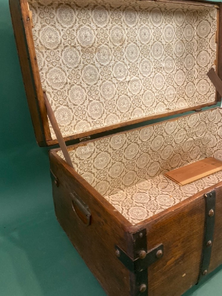 Antique Wagon Trunk - 3