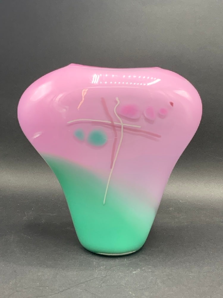 Studio Art Glass Vase (1 of 4)