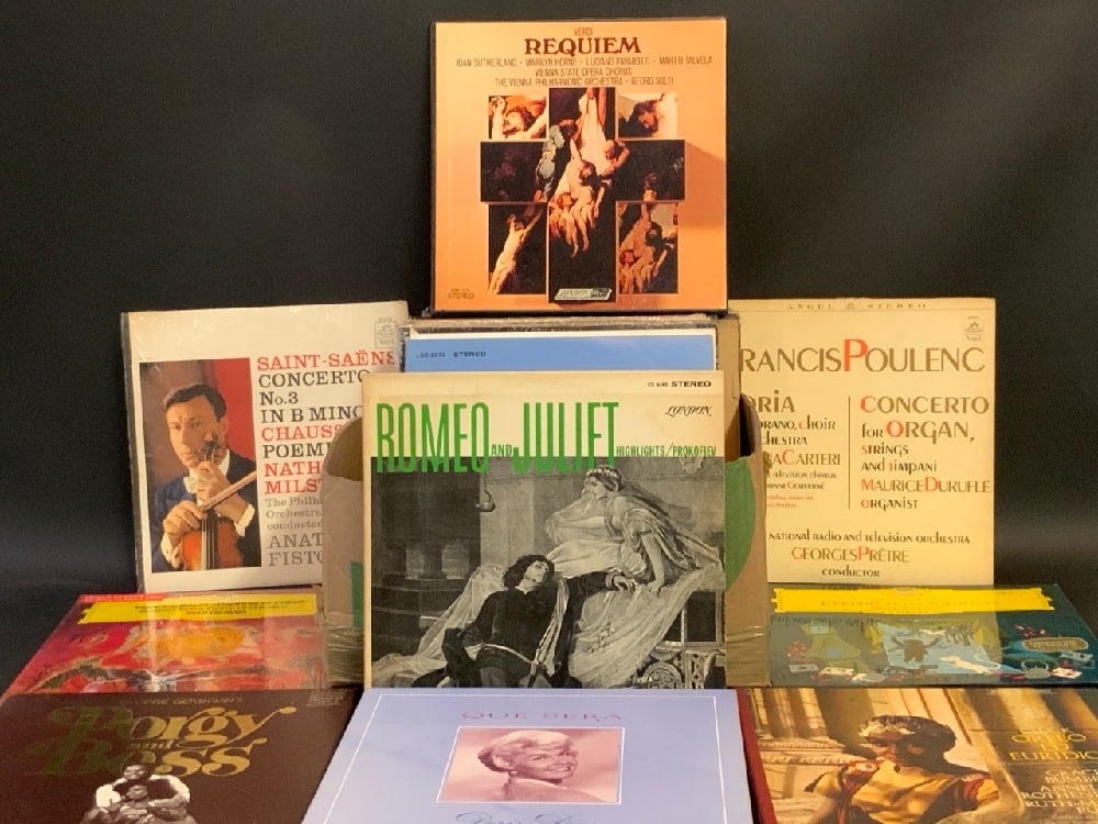 (45) Broadway and Orchestra Vinyl Records: (45) Broadway and Orchestra Vinyl Records.