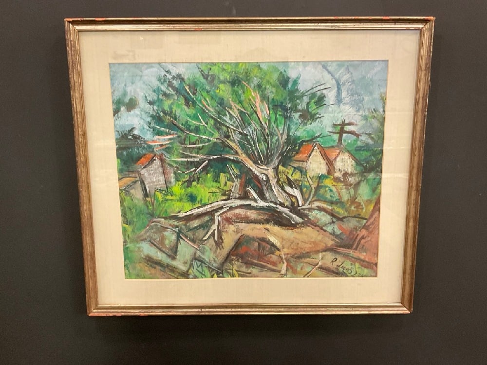 Rose Jacobson (American, 1891-1987) Gouache on Paper Landscape Painting (1 of 5)