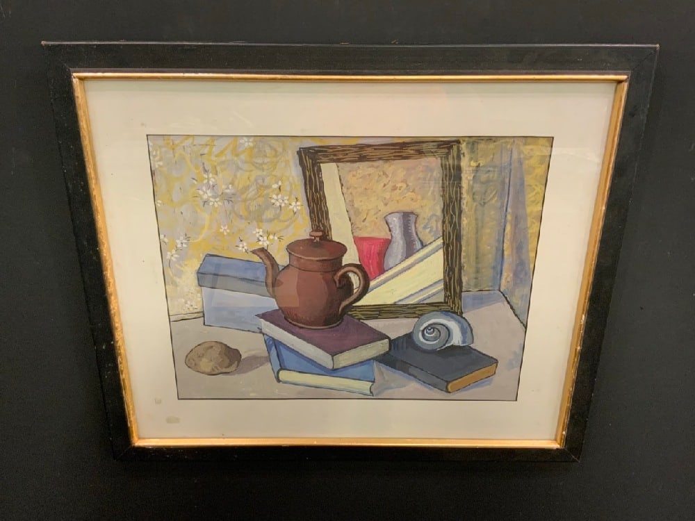 WPA Artist Stewart Wheeler Watercolor (1 of 4)