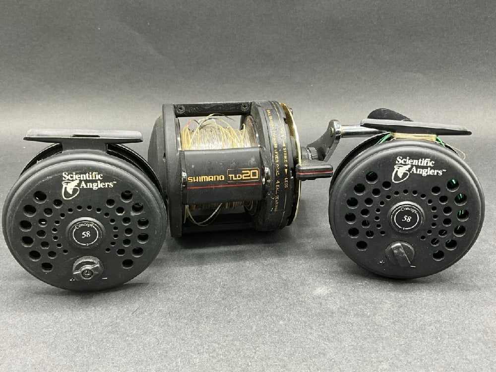 (3) Fishing Reels - Scientific Anglers & Shimano TLD20 (1 of 4)
