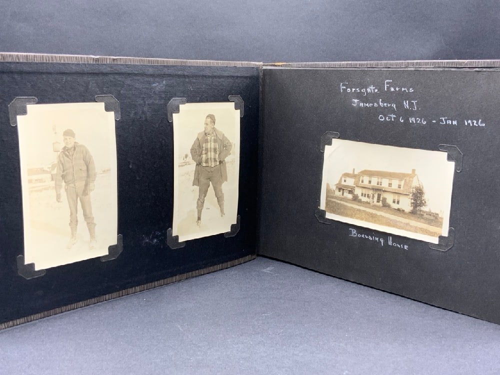 1926 Black/White Photograph Album of Forsgate Farms, Jamesberg, NJ (1 of 9)