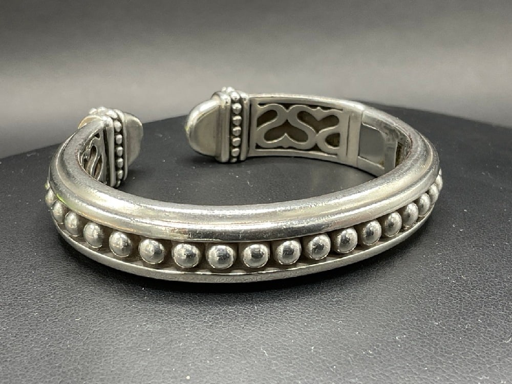 Designer Slane and Slane Sterling Silver Cuff Bracelet (1 of 4)