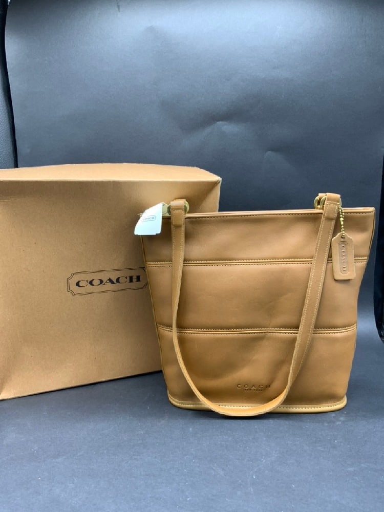 Brand New Vintage Coach Leather Shopper Purse (1 of 7)