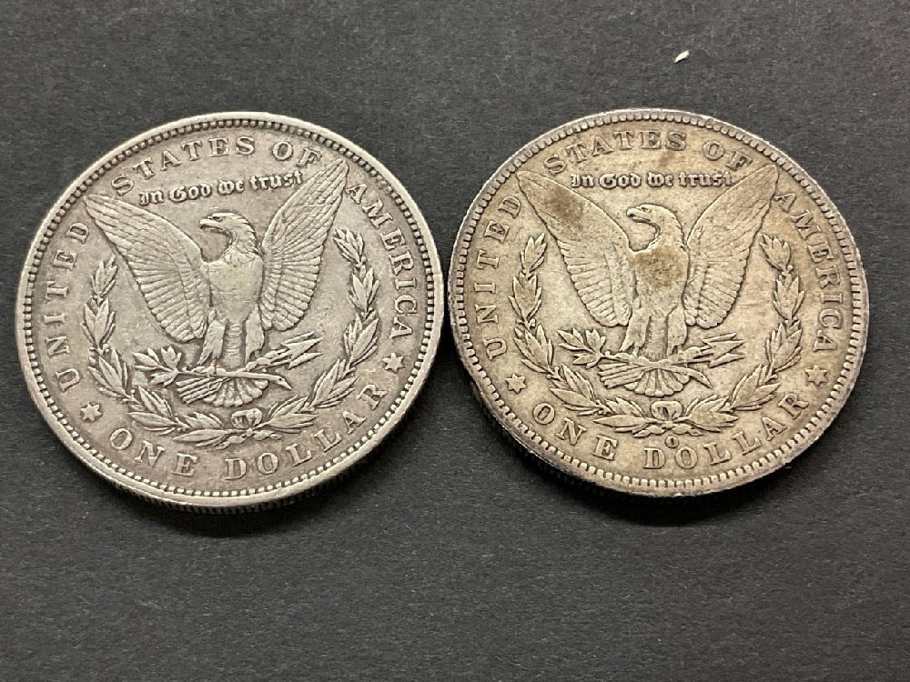 (2) U.S. Morgan Silver Dollars - 2