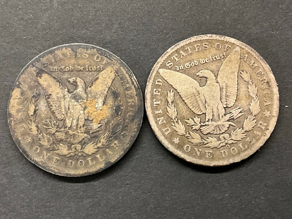 (2) U.S. Morgan Silver Dollars - 2