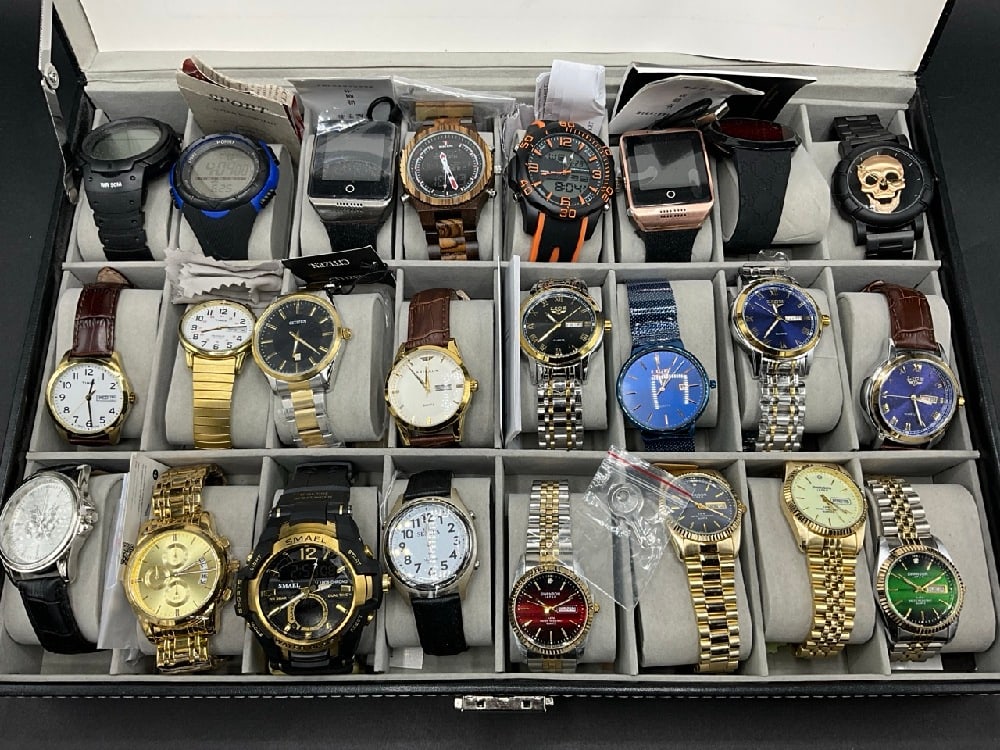 (24) Modern Watches - Citizen, Timex, Swanson: (24) Modern Watches - Citizen, Timex, Swanson. Not tested.