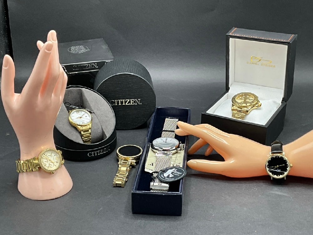 Designer Watch Lot - Kate Spade, (2) Michael Kors, Citizens (1 of 6)