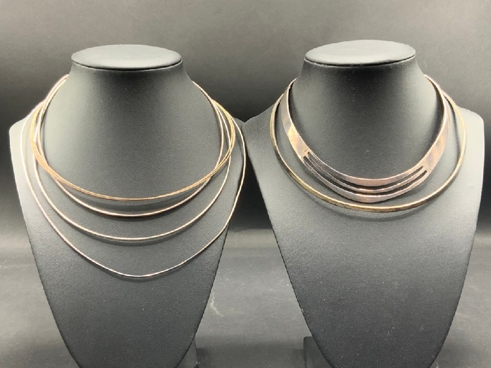 Six (6) Sterling Silver Necklaces (1 of 5)