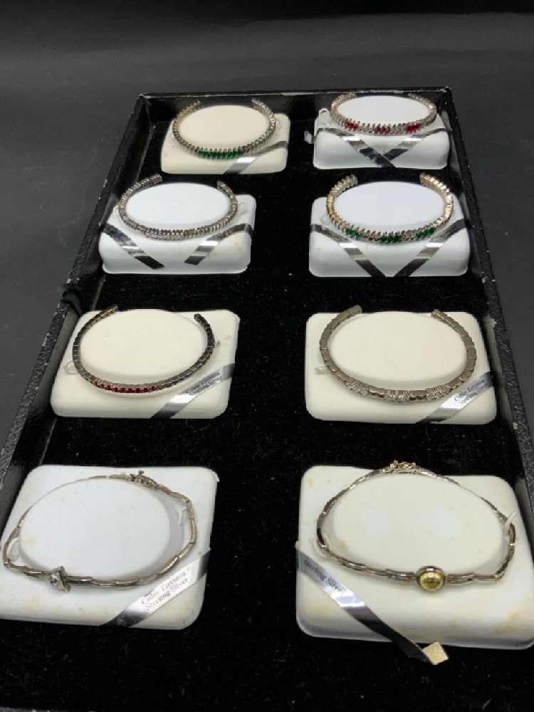Sterling Silver Bracelets and Cuffs (1 of 4)