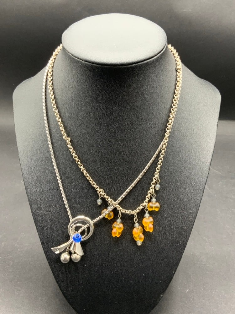 Compiled Sterling Silver Necklaces - 2