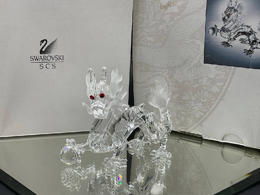 Swarovski SCS 1997 Dragon “Fabulous Creatures “ Crystal Figurine (1 of 9)