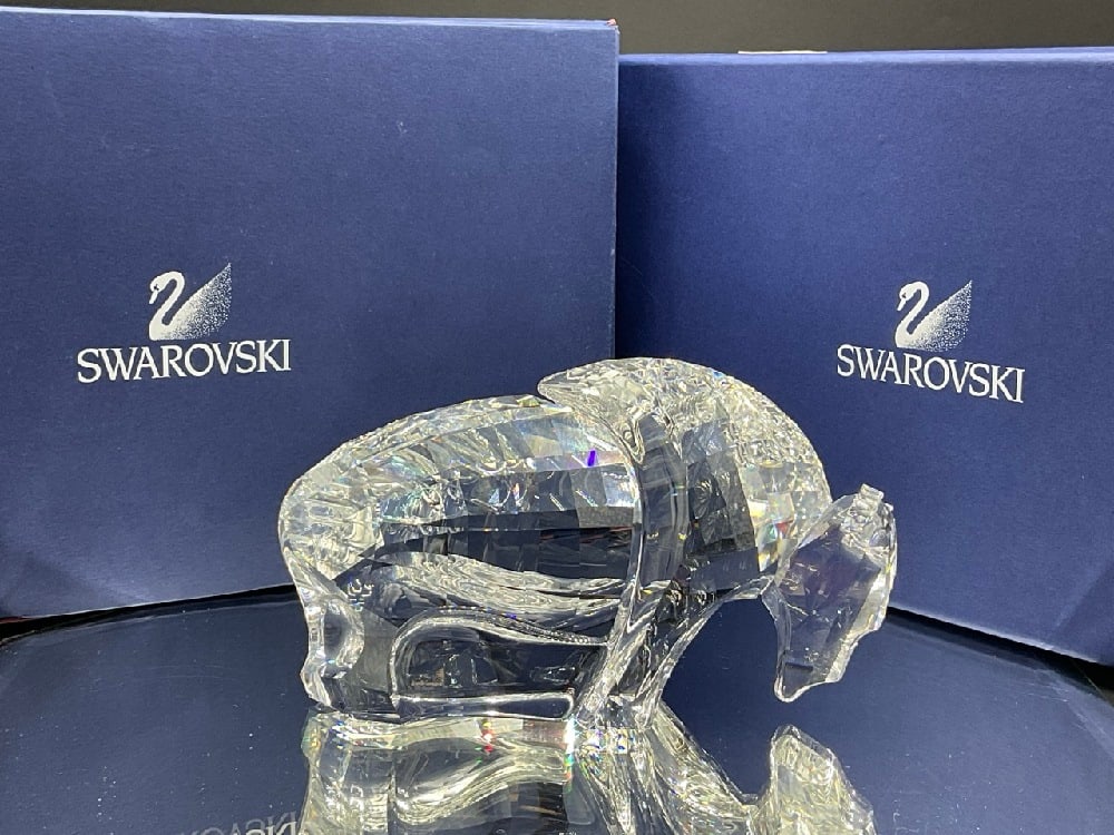 Swarovski Crystal “Symbols Buffalo?? Figurine (1 of 8)