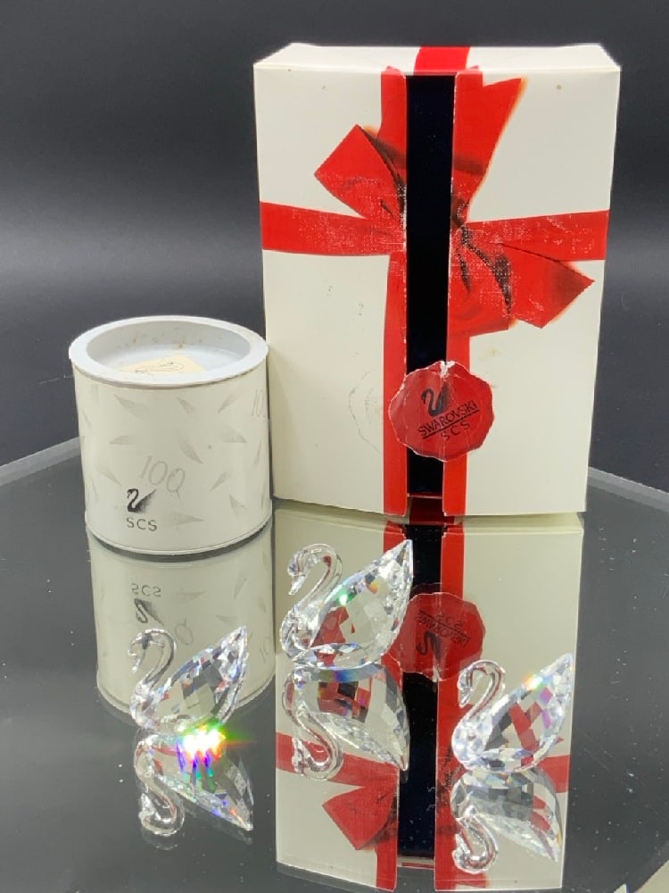 Swarovski Swans Crystal Figurines (1 of 5)