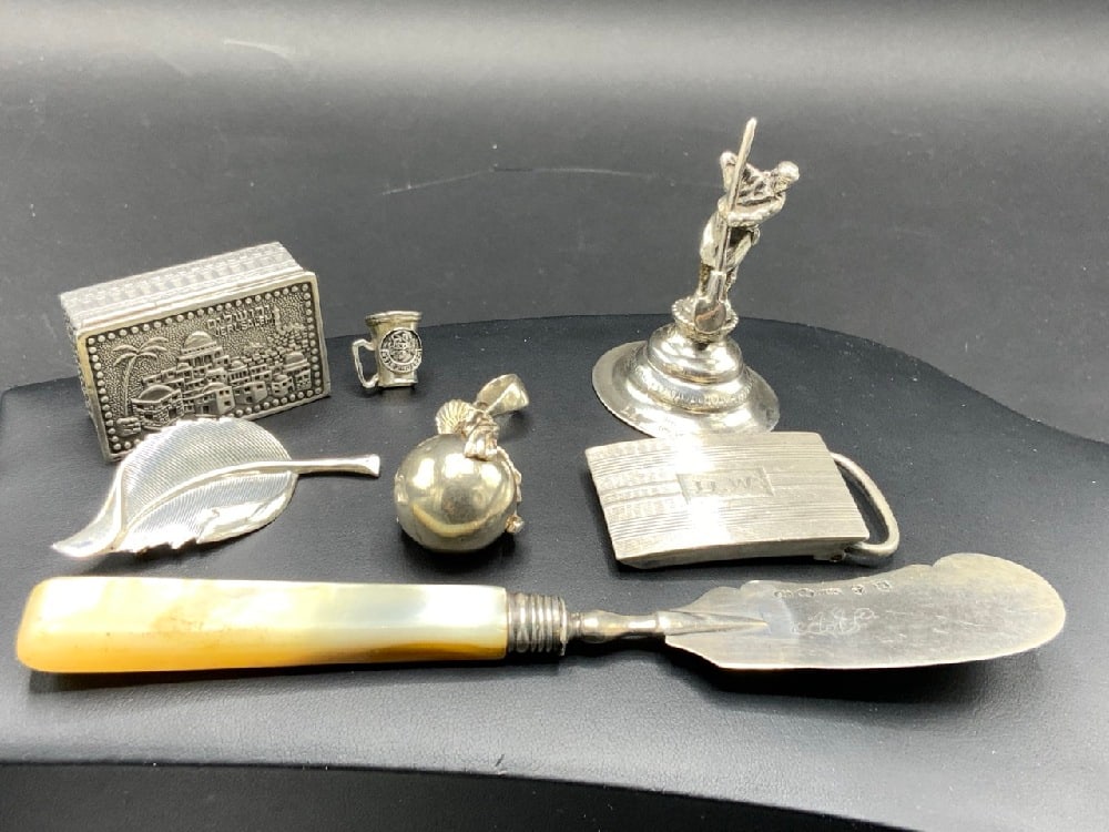 Compiled Grouping of Sterling Silver Accessories (1 of 3)