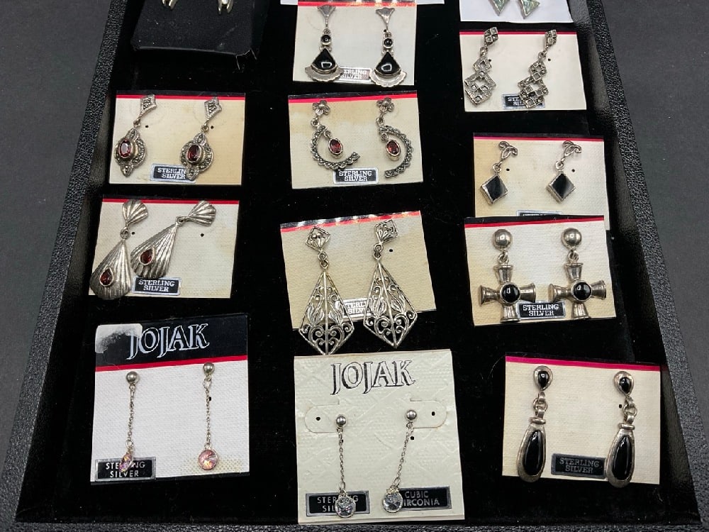 Compiled Large Group, Sterling Silver Earrings - 3