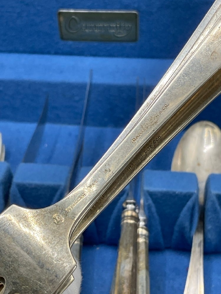 Durgin Sterling Silver Flatware Partial Service - 3