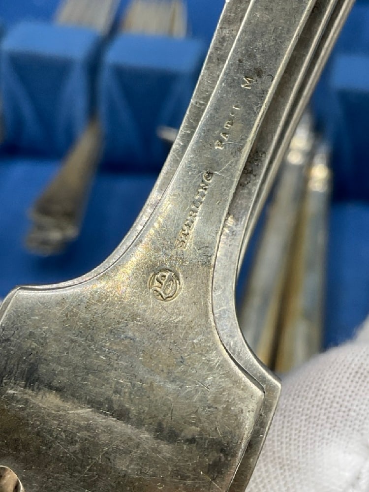 Durgin Sterling Silver Flatware Partial Service - 4