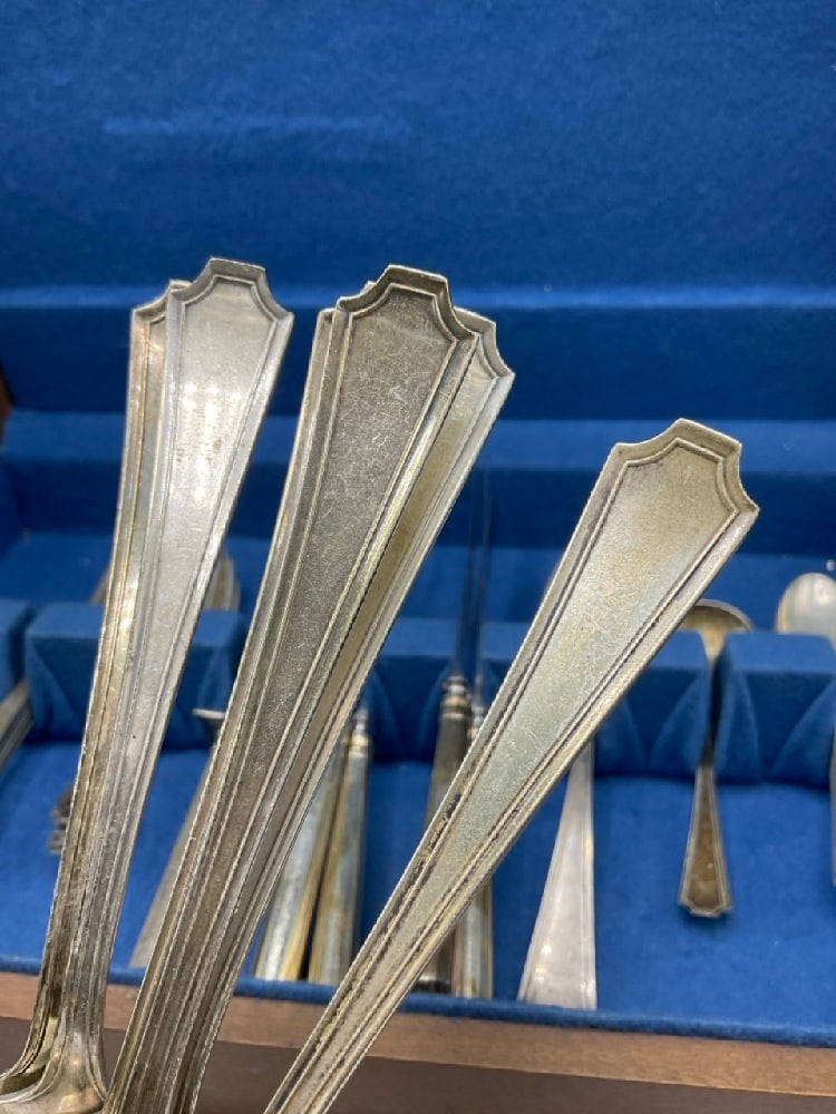 Durgin Sterling Silver Flatware Partial Service - 5