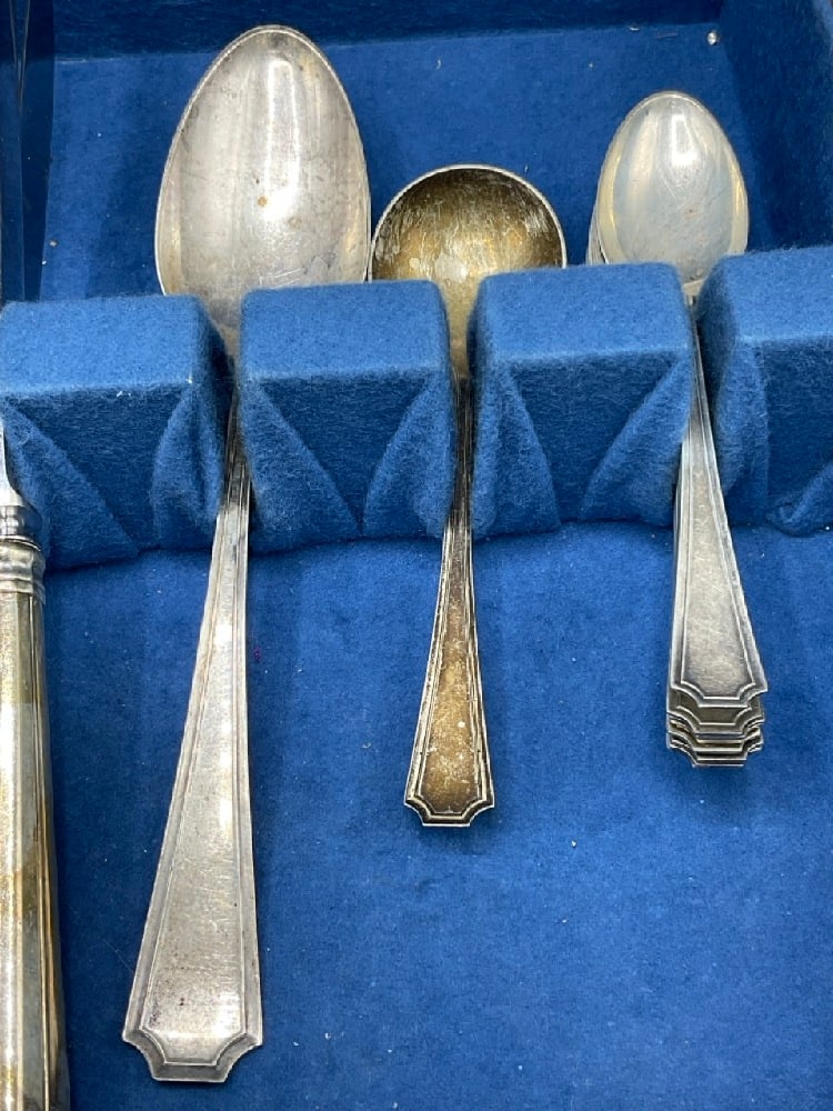 Durgin Sterling Silver Flatware Partial Service - 7