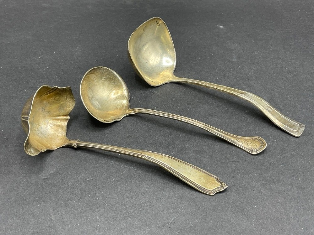 Three (3) Sterling Silver Ladles (1 of 3)
