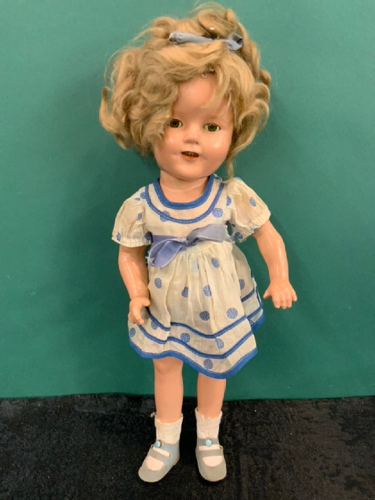Vintage Ideal Shirley Temple Doll 16: Vintage Ideal Shirley Temple Doll 16” .