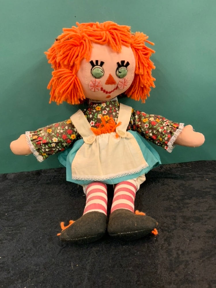 Folk Art Vintage Raggedy Ann Doll 20: Folk Art Vintage Raggedy Ann Doll 20”.