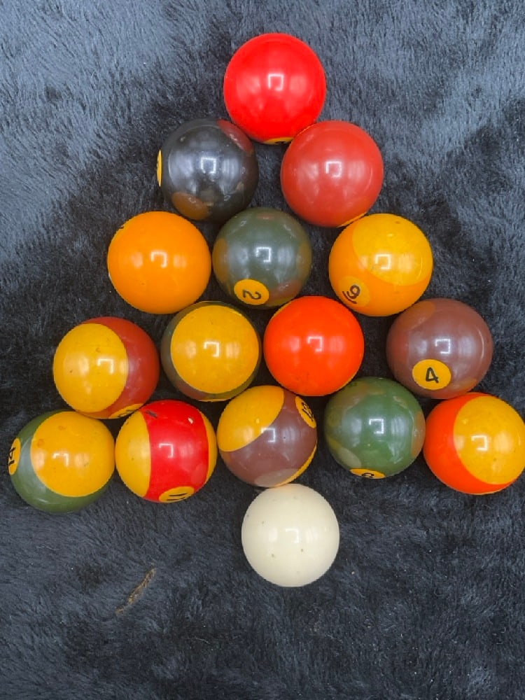 Bakelite Billiards Balls - 2