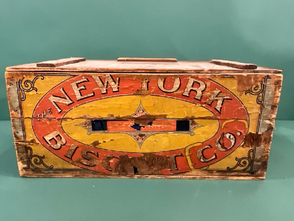 New York Biscuit Co. Wooden Crate (1 of 8)