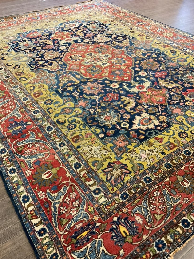 Persian Rug 13ft X 9ft 9" Rug 1st Half 20th C. (1 of 5)